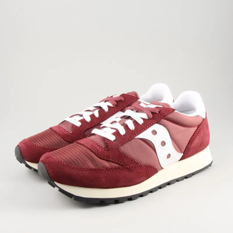 Saucony jazz 2025 burgundy